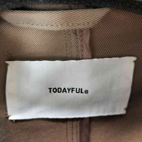 トゥデイフル TODAYFUL Satin Twill Coat レディース 36
