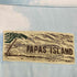 PAPAS ISLAND 90S サーフ柄 レーヨン アロハシャツ メンズ