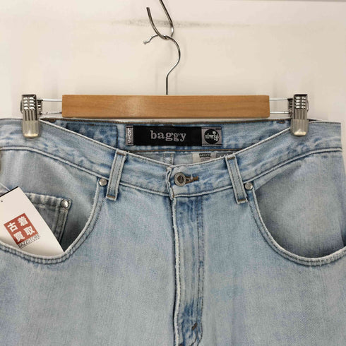 リーバイス Levis 90S USA製 ボタン裏 513 刻印 silverTab baggy シルバータブ アイスウォッシュ バギー デニム パンツ 1999年製 メンズ W32 L36