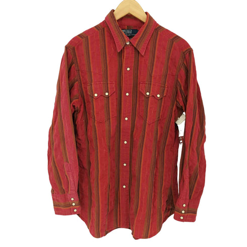 ポロバイラルフローレン Polo by RALPH LAUREN AUTHENTIC WESTERN ウエスタンシャツ メンズ M