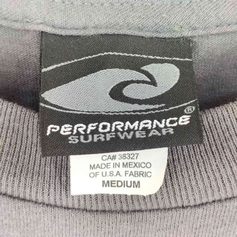 PERFORMANCE SURFWEAR ロゴプリントTシャツ メンズ M