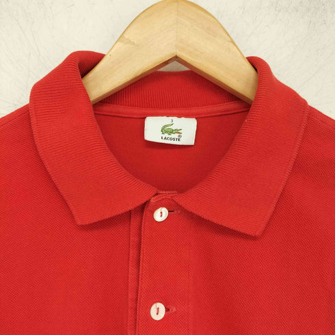 ラコステ LACOSTE ワンポイント刺繍 鹿の子ポロシャツ メンズ 3