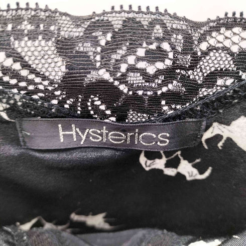 ヒステリックス HYSTERICS 00S バットプリント 総柄 レース キャミソール Y2K レディース FREE