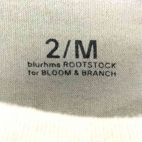 ブラームスルーツストックス blurhms ROOTSTOCK S/S クルーネック Tシャツ メンズ JPN:M