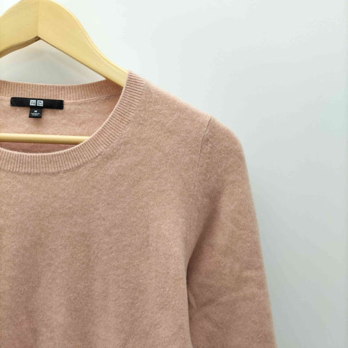 ユニクロ UNIQLO CASHMERE 100% カシミヤ クルーネックニット レディース JPN:M