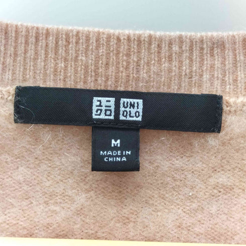 ユニクロ UNIQLO CASHMERE 100% カシミヤ クルーネックニット レディース JPN:M