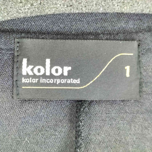 カラー kolor ナイロンカバリング天竺 KNIT JACKET メンズ JPN:1