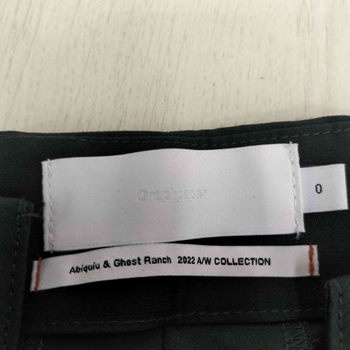 グラフペーパー Graphpaper Wool Cupro Adjustable Waisted Trousers レディース 0