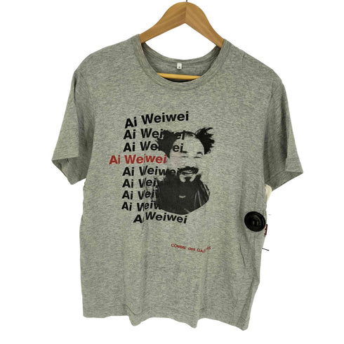 コムデギャルソン COMME des GARCONS Ai Wei Weiフロントプリント S/S Tシャツ メンズ JPN:M