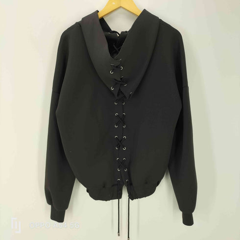 アメリ AMERI BACK LACE UP PARKA レディース FREE
