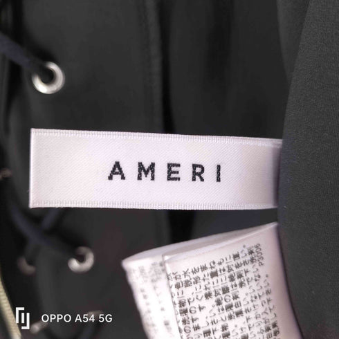 アメリ AMERI BACK LACE UP PARKA レディース FREE