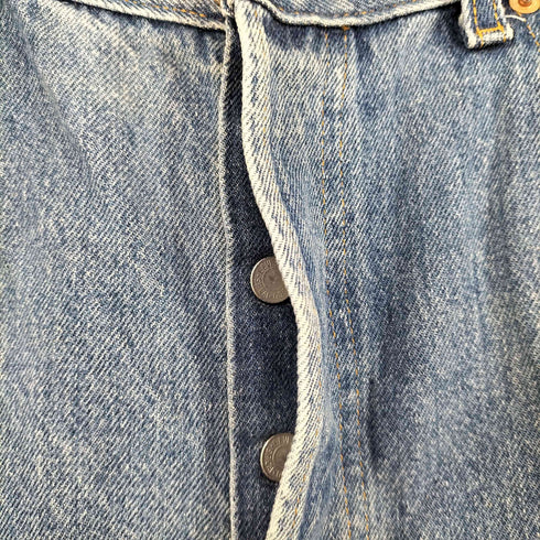 リーバイス Levis 90s USA製 ボタン555裏刻印 501 ボタンフライ デニム パンツ メンズ W38