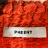 フィーニー PHEENY SHRINK LACE CROPPED SHIRT レディース FREE