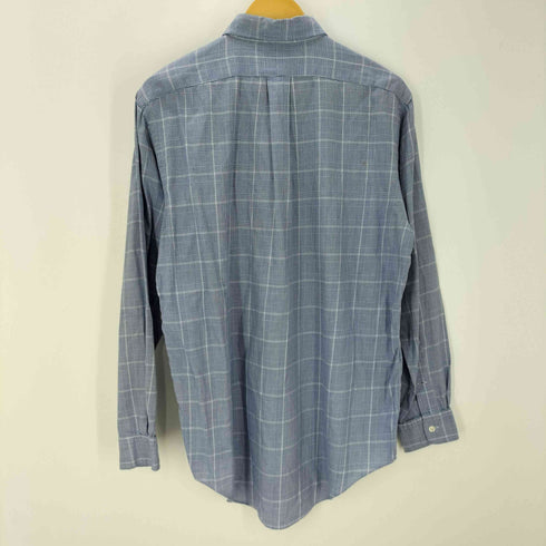 ポロバイラルフローレン Polo by RALPH LAUREN 90S ポニー刺繍 YARMOUTH L/S ボタンダウン チェック シャツ メンズ 15