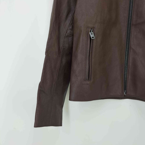 コーチ COACH ラムレザー シングルライダースジャケット メンズ import:S