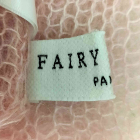 FAIRY WANG モヘア シルク ブレンド ローゲージニット レディース 32