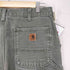 カーハート Carhartt WASHED DUCK WORK SHORT MOSS メンズ 33