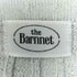 THE BARNNET ロゴボタン ケーブル編み カーディガン レディース