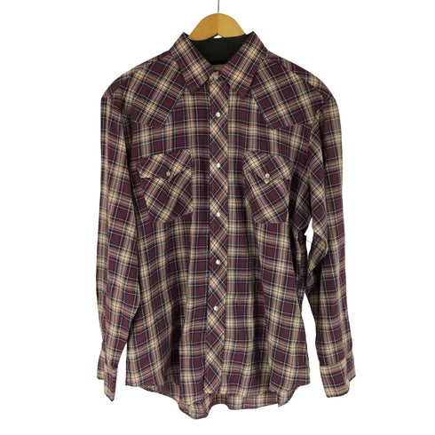 Campus Rugged Country スナップボタン チェック L/S シャツ メンズ import:L