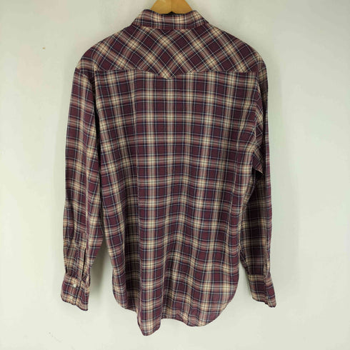 Campus Rugged Country スナップボタン チェック L/S シャツ メンズ import:L