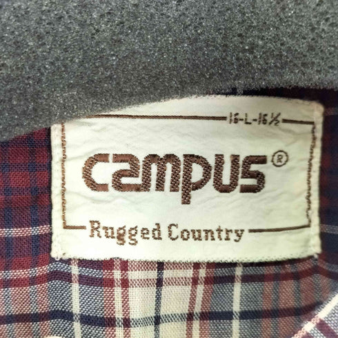 Campus Rugged Country スナップボタン チェック L/S シャツ メンズ import:L