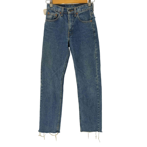 リーバイス Levis 1992年4月製造 USA製 ボタン裏525 505ストレートデニムパンツ レディース W27 L34