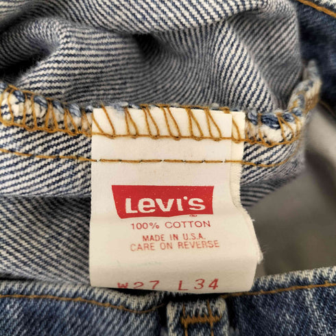 リーバイス Levis 1992年4月製造 USA製 ボタン裏525 505ストレートデニムパンツ レディース W27 L34