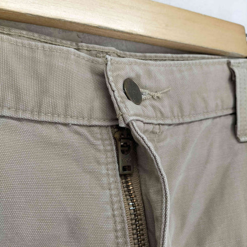 カーハート Carhartt Shorts Tan Canvas Work Outdoor メンズ 36