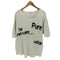 Pure Be Nevolet Miracle ビジュー メッセージプリント Tシャツ メンズ