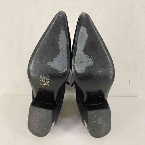 トーガプルラ TOGA PULLA 4 metal short boots 4メタルスウェードレザーショートブーツ レディース JPN:38