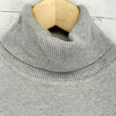 CASHMERE CLUB 21 カシミヤ タートルネックニット レディース M-L