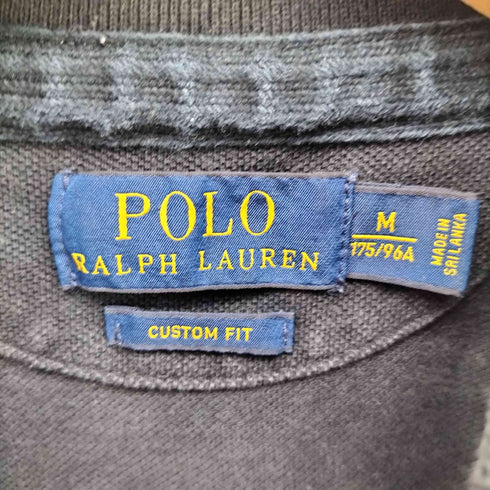ポロラルフローレン POLO RALPH LAUREN CUSTOM FIT オールドイングリッシュ ラガー ポロシャツ メンズ import:M