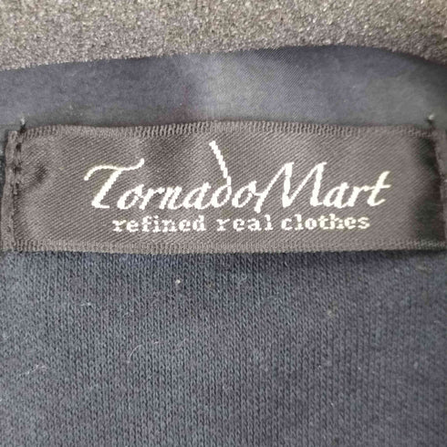 トルネードマート TORNADO MART ラインストーン加工 フェザーモチーフ ポロシャツ メンズ JPN:L