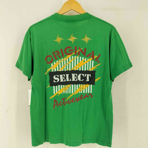 C.U.E 90s バックプリント ポケットTシャツ メンズ L