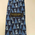 ランバンパリ LANVIN PARIS OLD MADE IN FRANCE フランス製 総柄 絹 シルク 100% ネクタイ メンズ