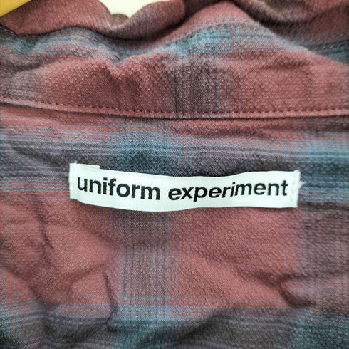 ユニフォームエクスペリメント uniform experiment 25SS S/S ITALIAN COLLAR SHIRT ショートスリーブ イタリアン カラー シャツ メンズ JPN:1