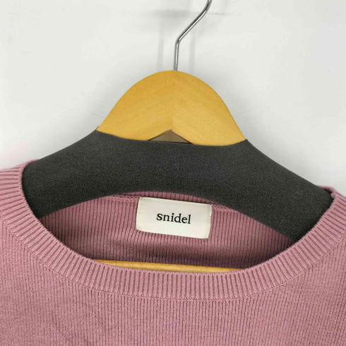スナイデル snidel ポイントエコファーニットトップス レディース FREE