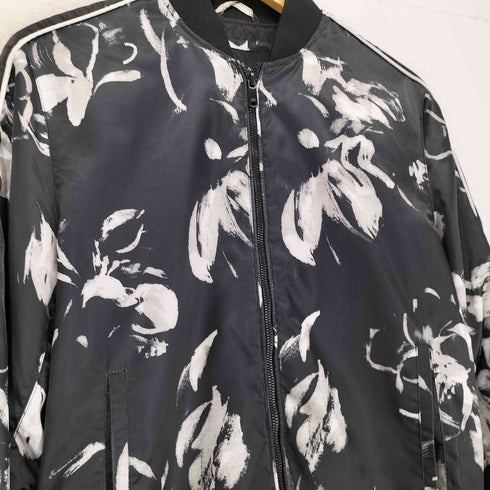 ザラ ZARA 花柄ブルゾンジャケット メンズ S