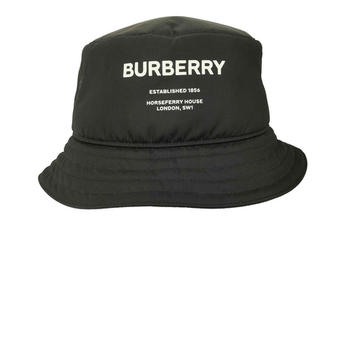 バーバリー BURBERRY ホースフェリー プリント ナイロン バケット ハット レディース