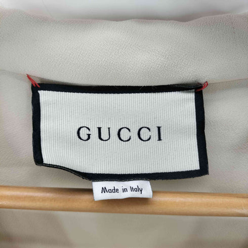 グッチ GUCCI MADE IN ITALY イタリア製 アーム シェリーライン スキッパー S/S ポロ ワンピース レディース EUR:40