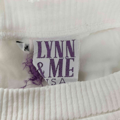LYNN&ME コットンバックプリントプルオーバー メンズ S/M