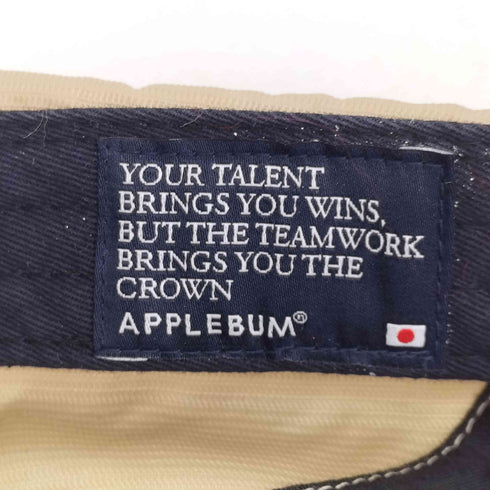 アップルバム APPLEBUM ナイロン 5パネルキャップ メンズ