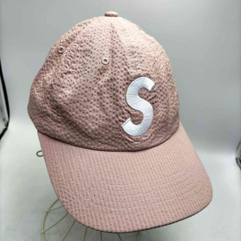 シュプリーム Supreme 24SS Seersucker S Logo 6-Panel キャップ メンズ