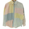 パレス PALACE 24SS Oxford Drop Shoulder Multi コラボ オックスフォード ドロップ ショルダー L/S マルチカラー シャツ メンズ import:XS