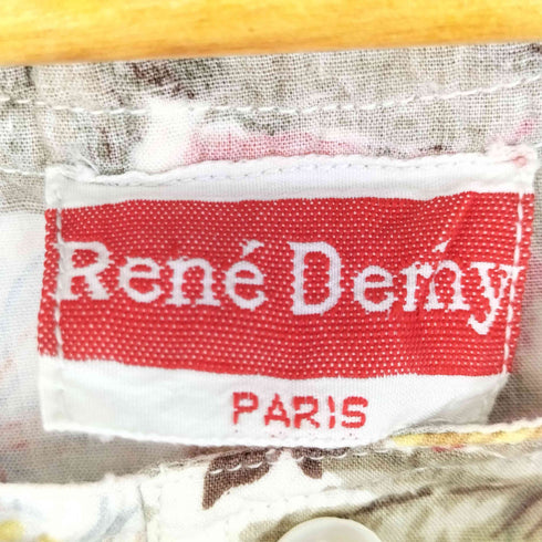Rene Derhy ボタニカル ブラウス レディース