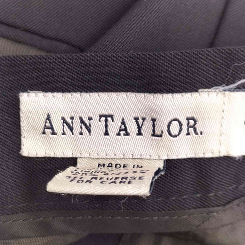 ANN TAYLOR 2タック ウールスラックス レディース 8