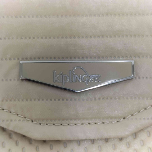 キプリング KIPLING ロゴパッチ パンチングデザイン バッグパック レディース
