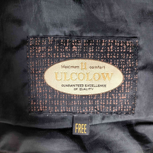 ULCOLOW ピッグレザーベスト メンズ FREE
