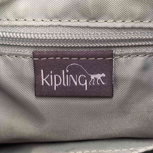 キプリング KIPLING チャーム付 ナイロンポーチ レディース
