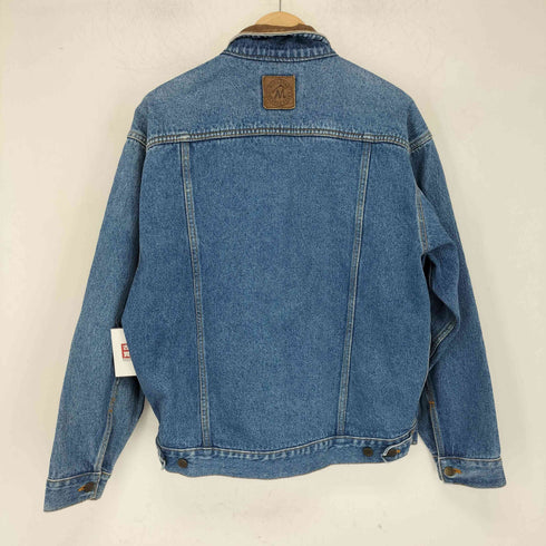 マルボロカントリーストア marlboro country store 襟レザー デニムジャケット メンズ import:M